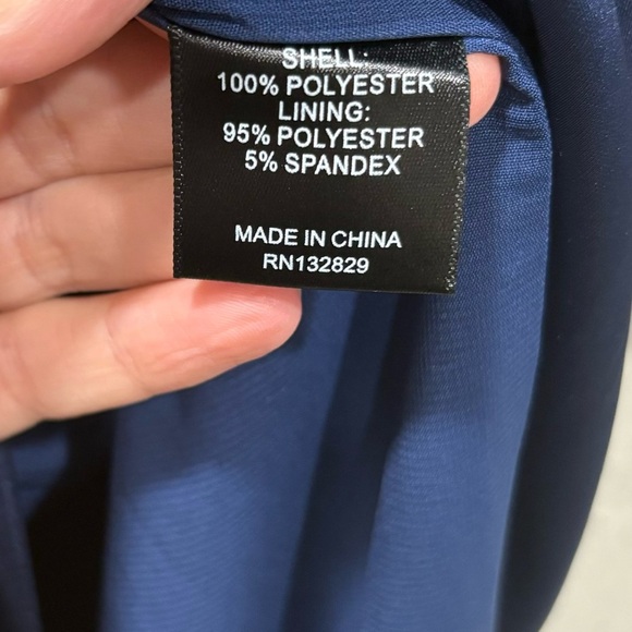 NWT NBD x Revolve Shelby Gown in Navy - Picture 8 of 8